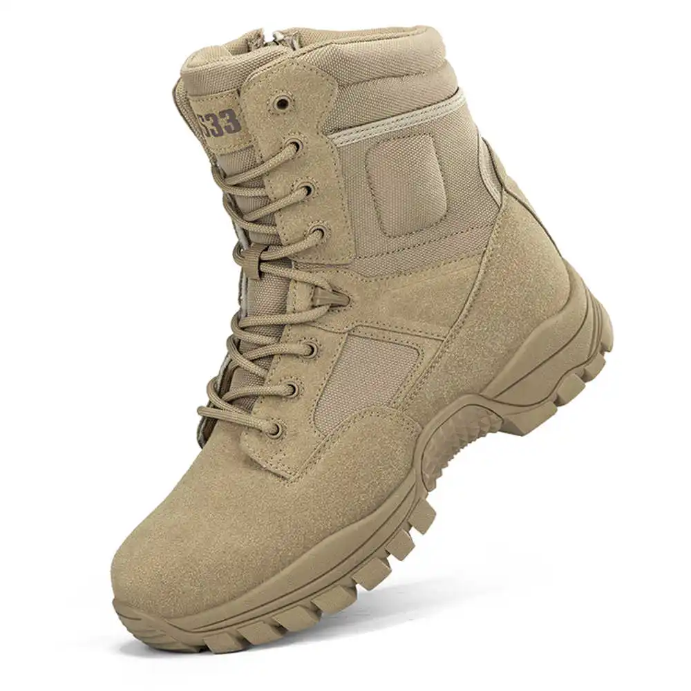 Tech Lighting Accessories - Nonslip Genuine Leather Hiking Boots Designer