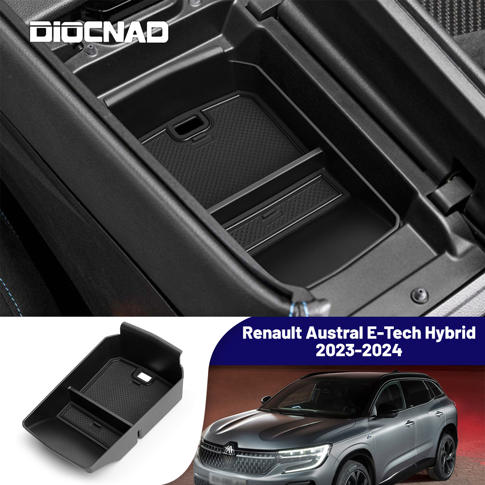 Tech Accessories Storage - For Renault Austral E-Tech Hybrid 2023-2024