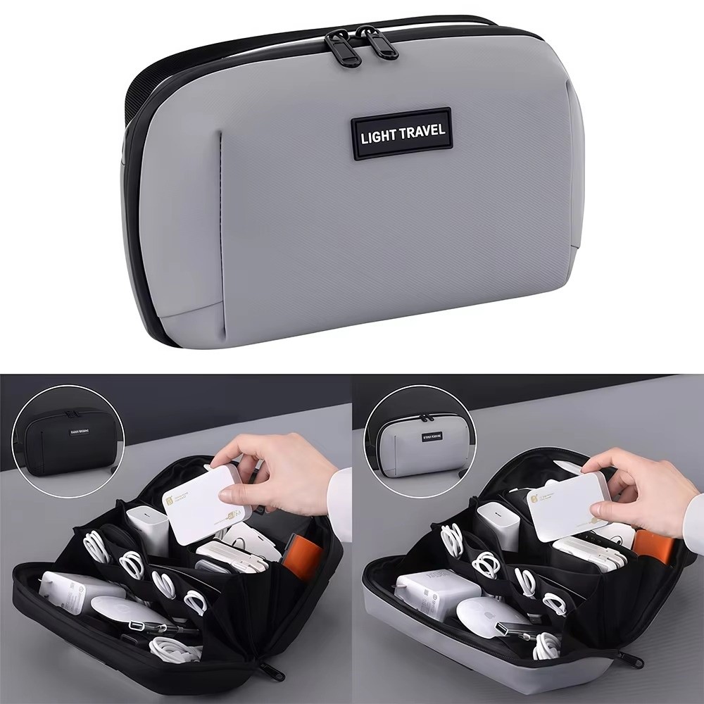 Tech Accessories Storage - Portable Data Cable Storage Bag Dust-proof
