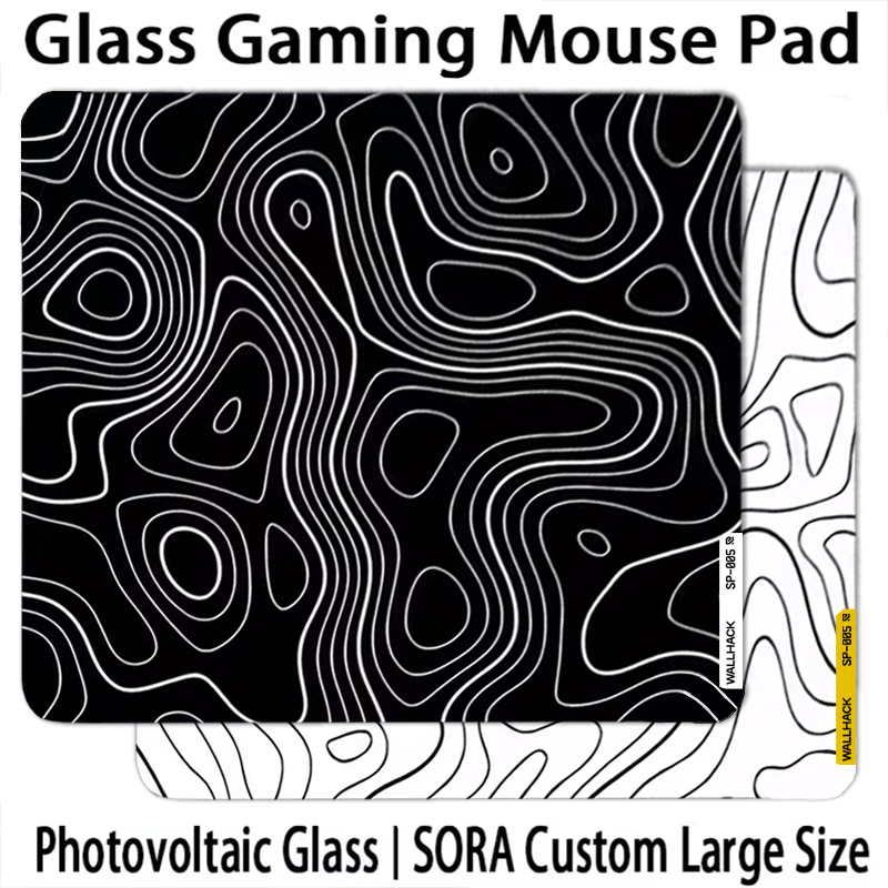Tech Desktop Accessories - W-WALLHACK SP005 Fluid Glass Gaming Mouse