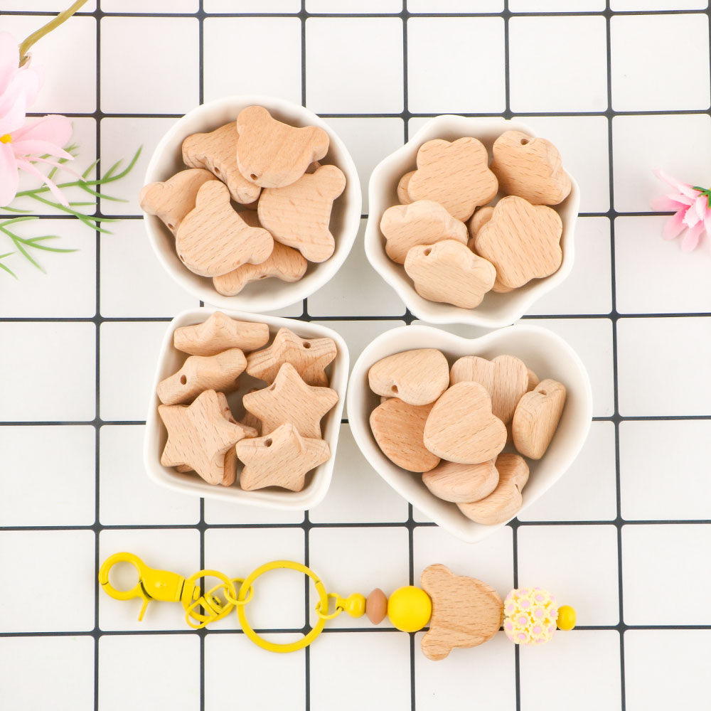 Kovict 15pcs Beech Wood Bear F - Useful Tech Accessories 评论和价格