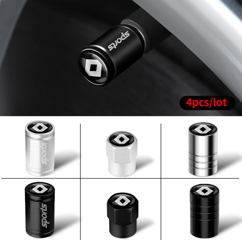 4PCS Metal Car Tire Valve Cove - Tech Accessories Dacia 评论和价格