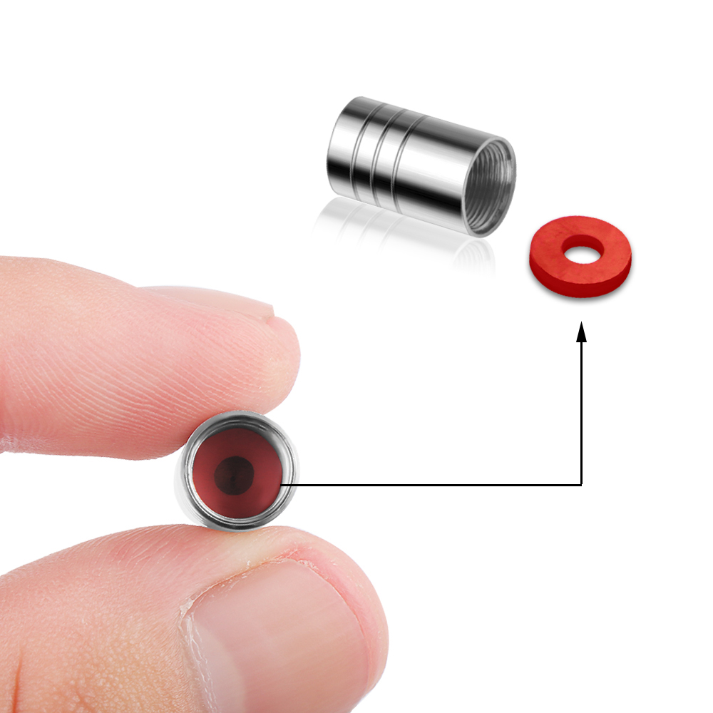 4PCS Metal Car Tire Valve Cove - Tech Accessories Dacia 评论和价格