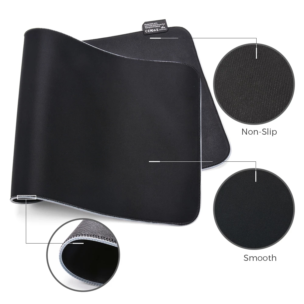 LED Luminous Gaming Mouse Pad  - Tech Desktop Accessories 评论和价格