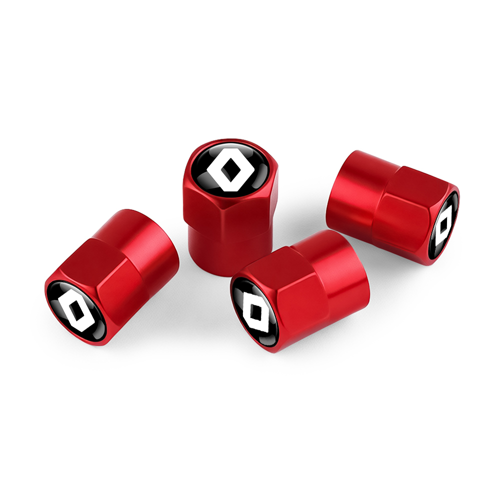 4Pcs Car Wheel Tire Valve Caps - Tech Accessories Dacia 评论和价格