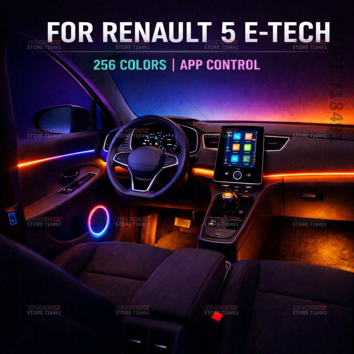 22in1 RGB Car Interior Acrylic - Tech Lighting Accessories 评论和价格
