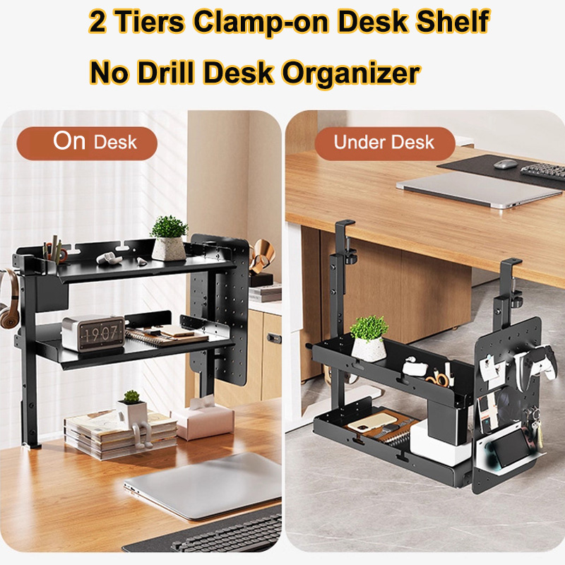 Clamp-on 14 inch Above Below D - Tech Desktop Accessories 评论和价格