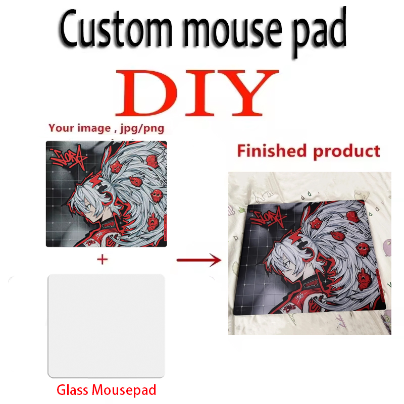 Customized Glass Mouse Pad DIY - Tech Desktop Accessories 评论和价格
