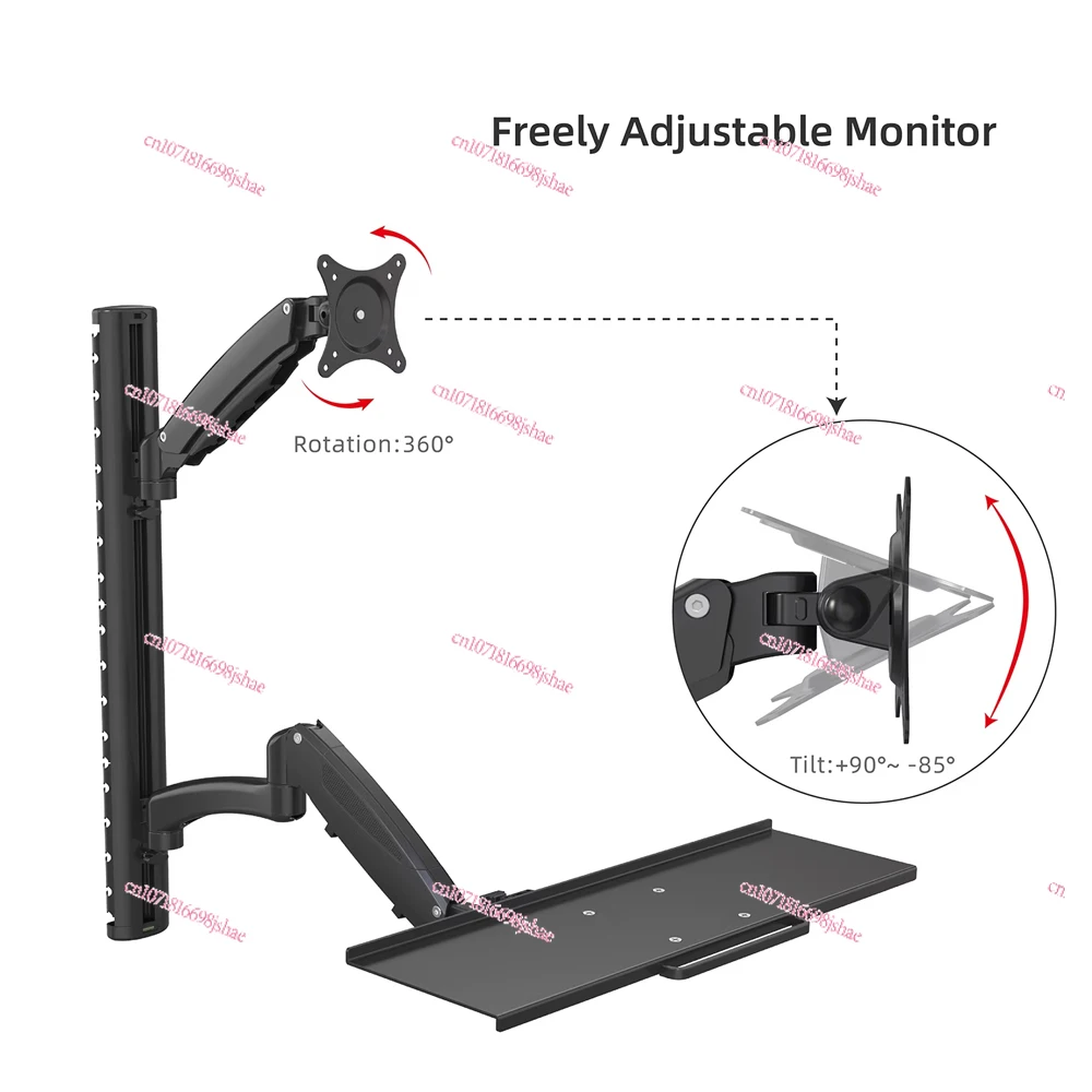 Height-adjustable Single-arm M - Monitor Arm Single 评论和价格