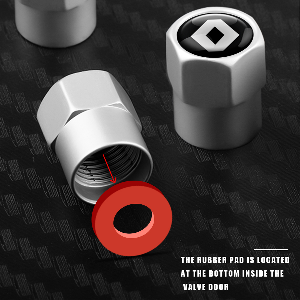 4pc Car Tire Valve Cover Alumi - Tech Accessories Dacia 评论和价格