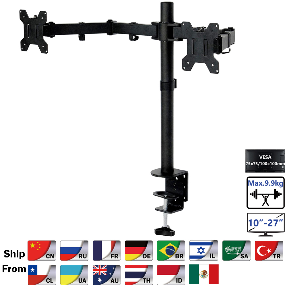 MS02 Desktop Clamping Full Mot - Monitor Arm Single 评论和价格