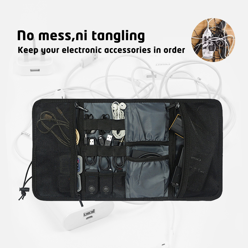 Home Cable Organizer Pouch | R - Tech Accessories Storage 评论和价格