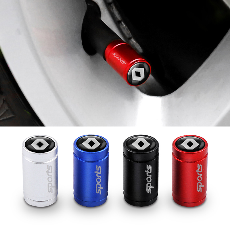 4Pcs Car Wheel Tire Valve Caps - Tech Accessories Dacia 评论和价格