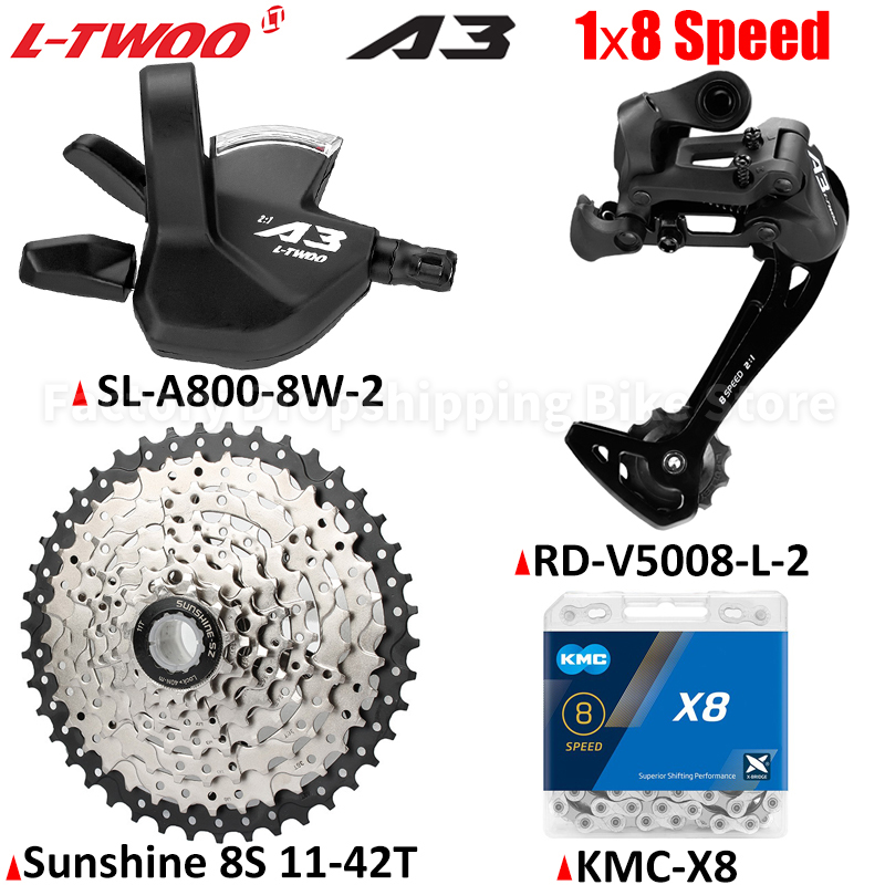 LTWOO MTB Bike A3 1x8 Speed De - Tech Bike Accessories 评论和价格