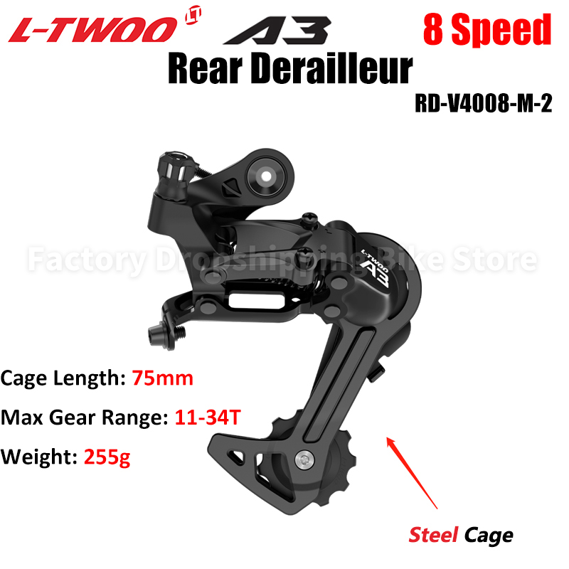 LTWOO MTB Bike A3 1x8 Speed De - Tech Bike Accessories 评论和价格
