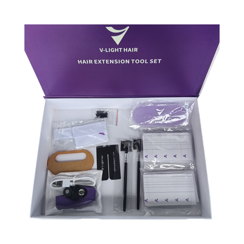Black V-Light Seamless Hair Ex - Tech Lighting Accessories 评论和价格