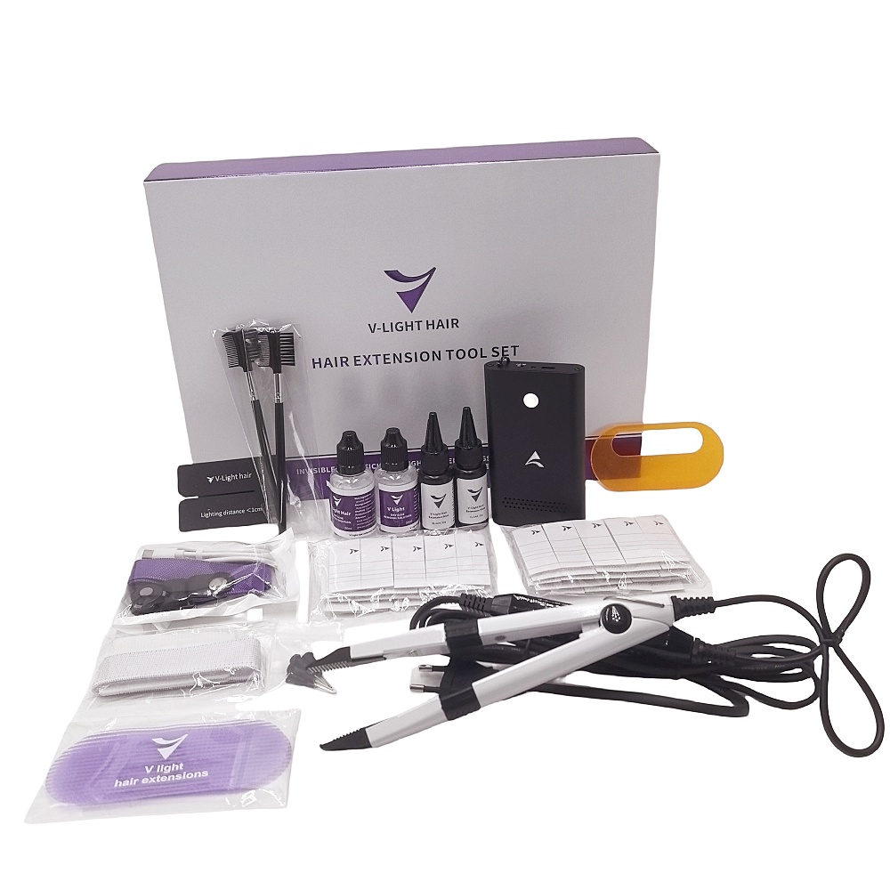 Black V-Light Seamless Hair Ex - Tech Lighting Accessories 评论和价格