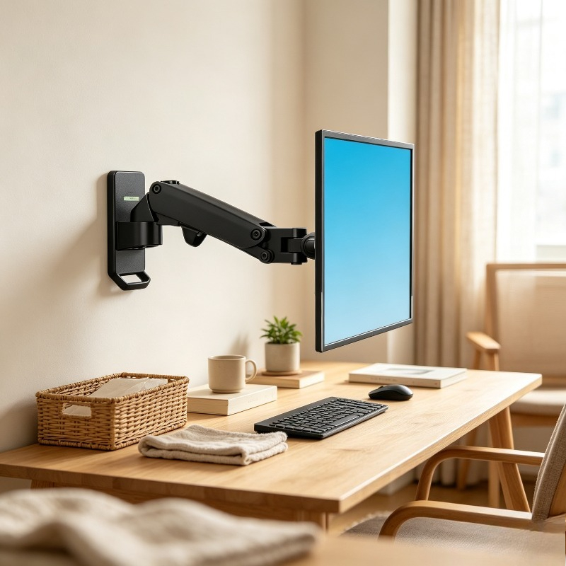 Gas Spring Full Motion Monitor - Monitor Arm Single 评论和价格