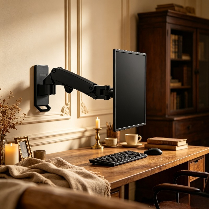 Gas Spring Full Motion Monitor - Monitor Arm Single 评论和价格