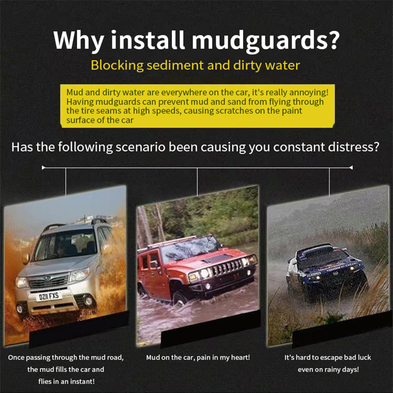 Car Mudguards For Dacia Spring - Tech Accessories Dacia 评论和价格