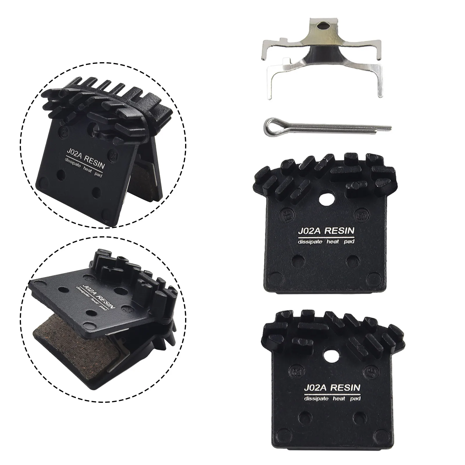 1pair Disc Brake For Pads For  - Tech Bike Accessories 评论和价格