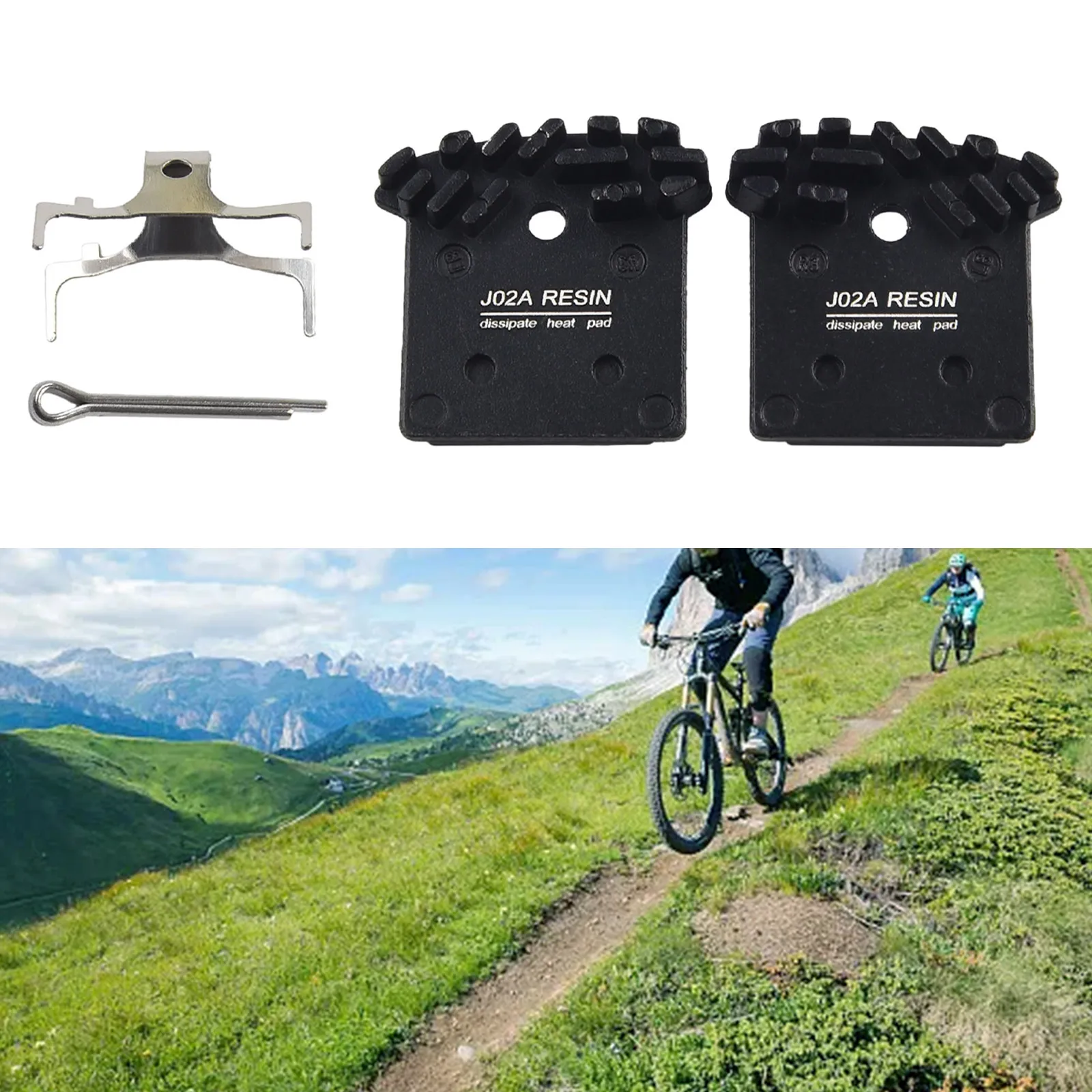 1pair Disc Brake For Pads For  - Tech Bike Accessories 评论和价格