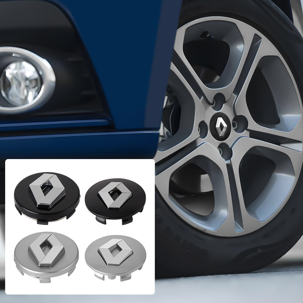 4Pcs 56/60mm Car Emblem Wheel  - Tech Accessories Dacia 评论和价格