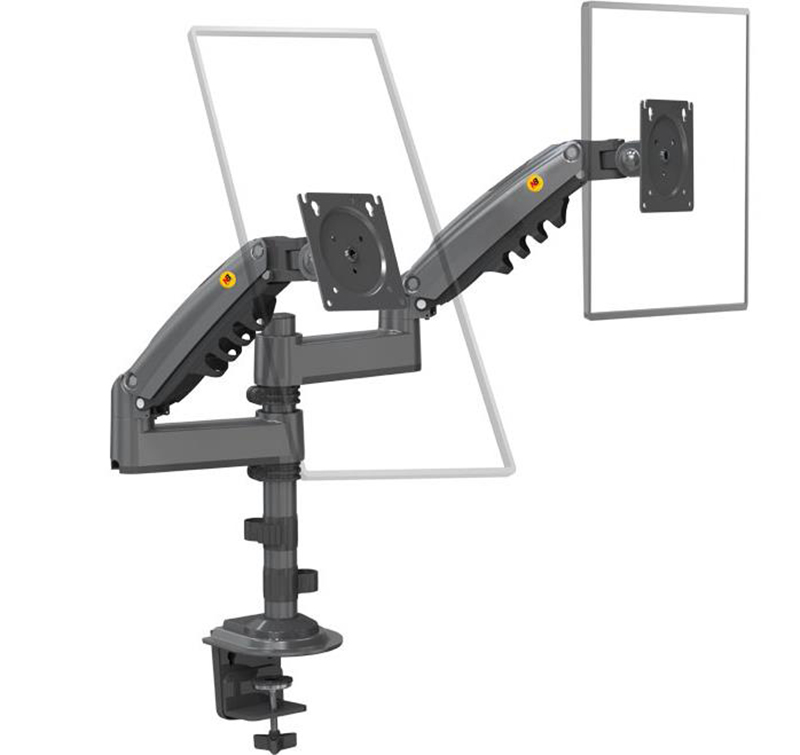 NB New H180 Full Motion 17'-27 - Monitor Arm Single 评论和价格