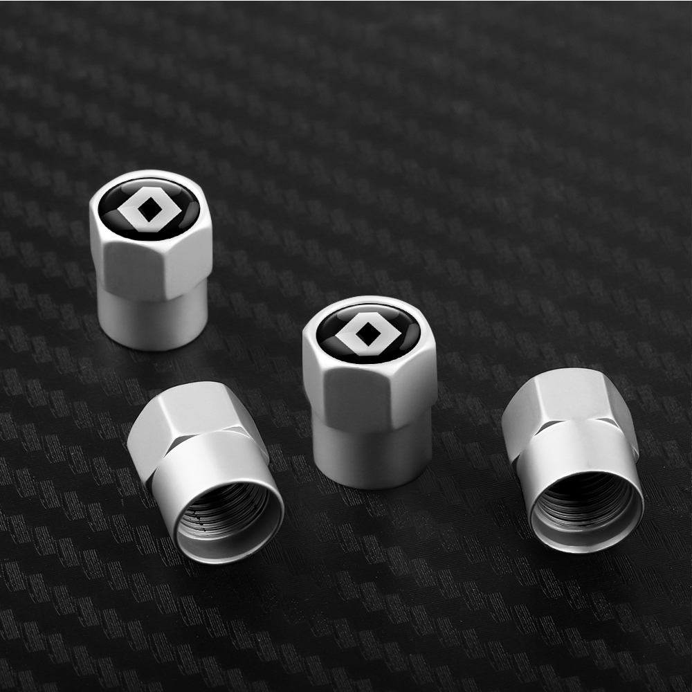 4Pc Car Tire Valve Caps Metal  - Tech Accessories Dacia 评论和价格