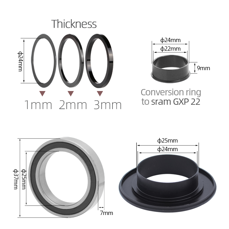 Kactus Tech BB90 Ceramic Cycli - Tech Bike Accessories 评论和价格