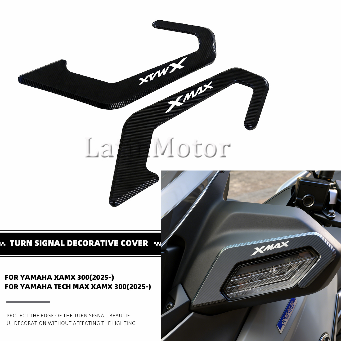 For Yamaha XMAX300 XMAX TECH M - Tech Lighting Accessories 评论和价格